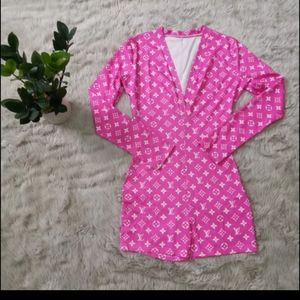 One piece pajama set for women